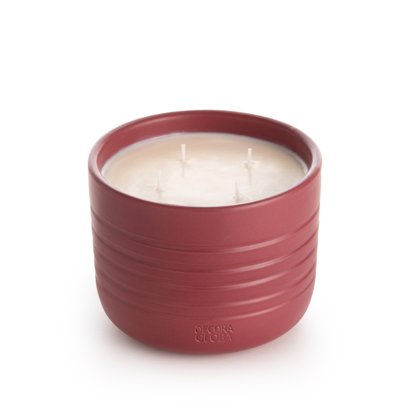 Vela Decoracion Cerámica 